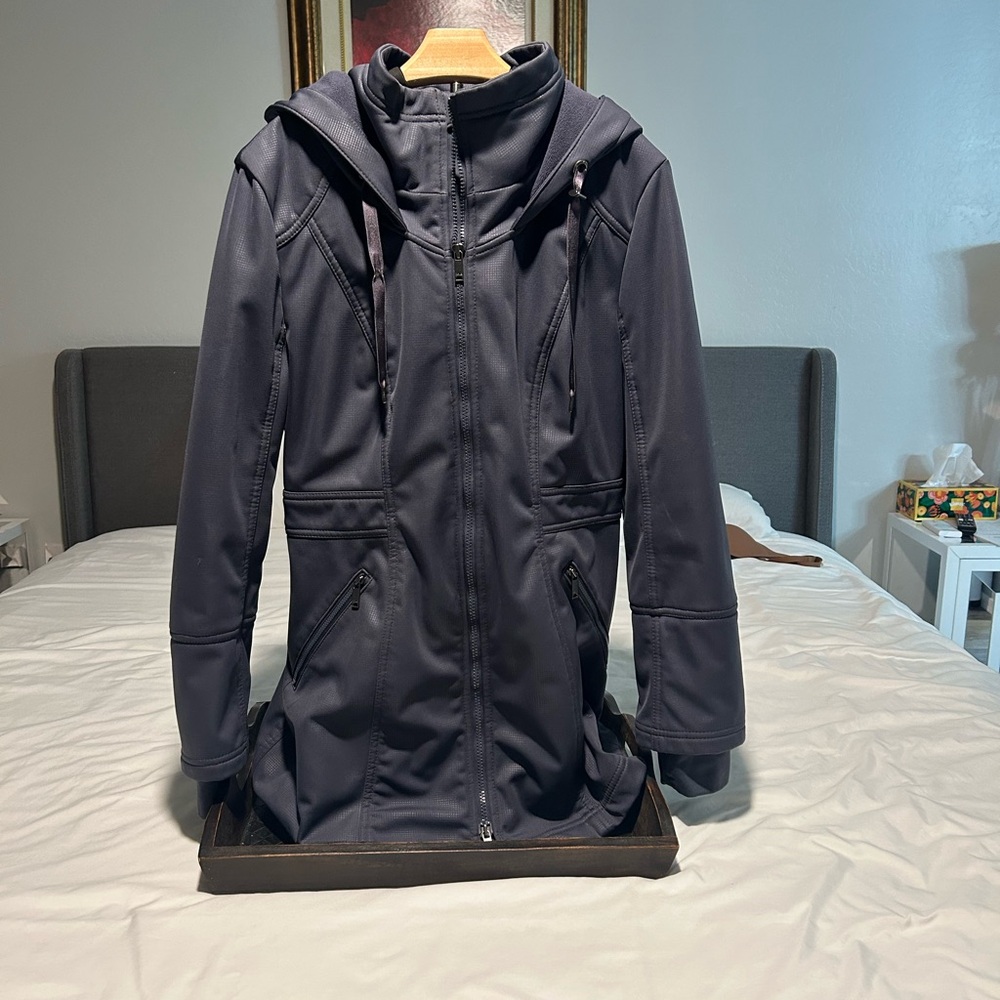 Zella Dark Blue Fleece Jacket